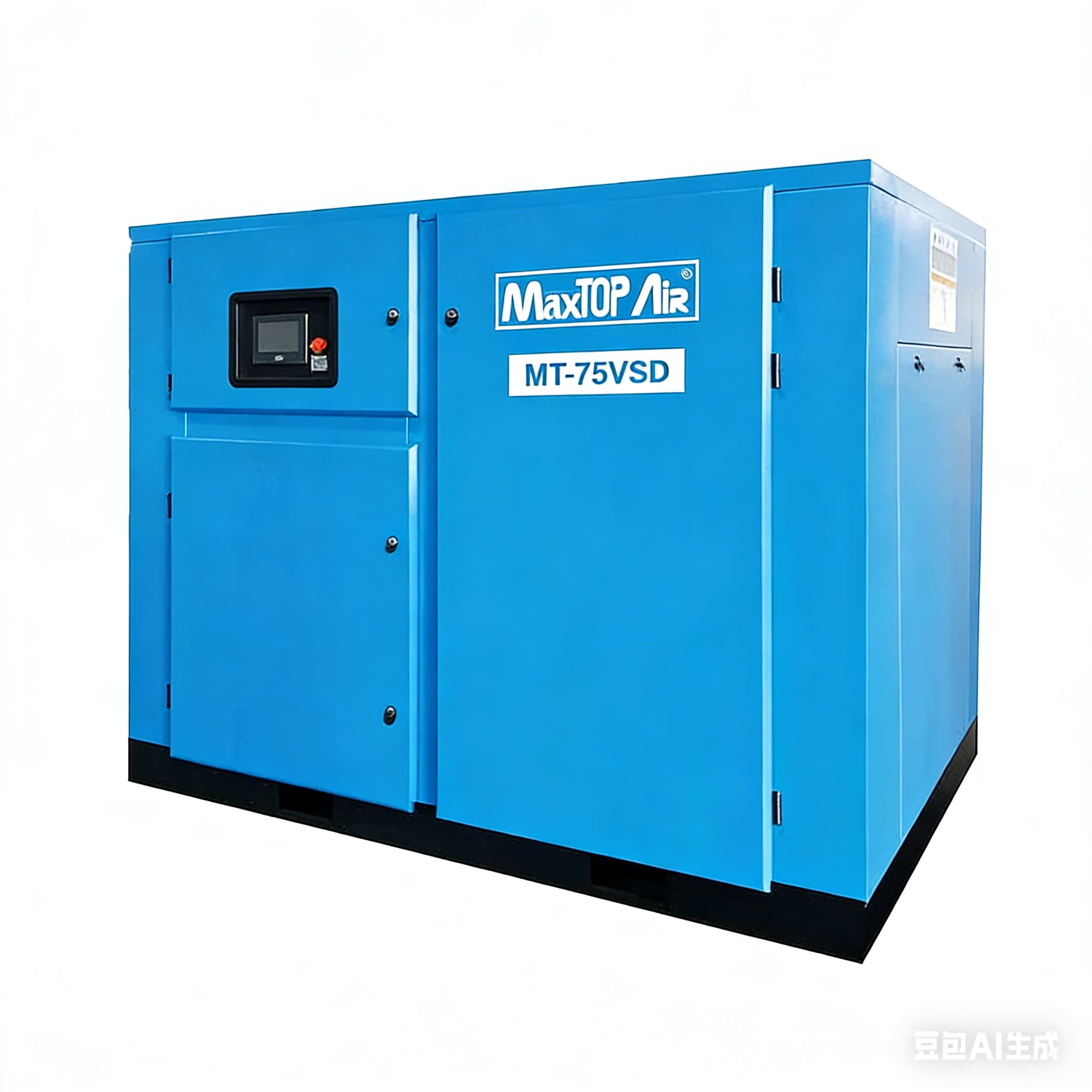 Permanant Magnet Variable-frequency drive Screw Air Compressor with Oil Cooling